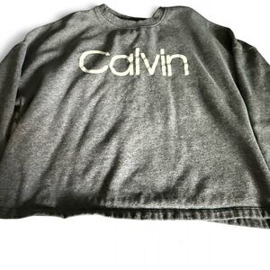 Calvin Klein Charcoal Gray Top